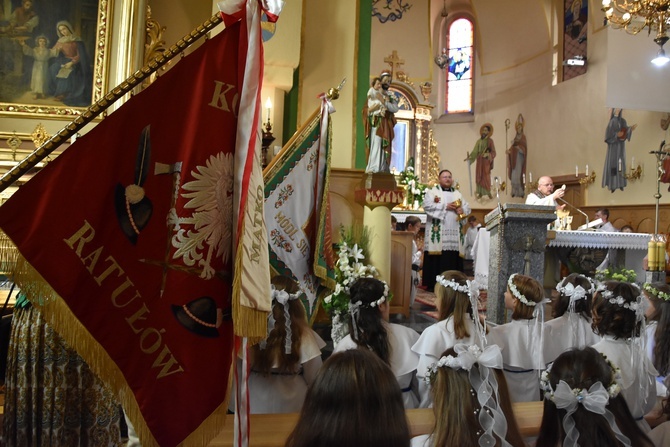 Procesja Bożego Ciała w Miętustwie