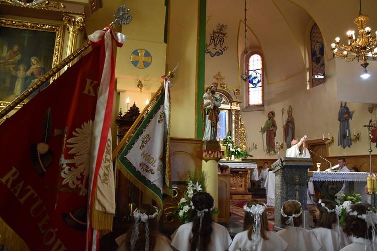 Procesja Bożego Ciała w Miętustwie