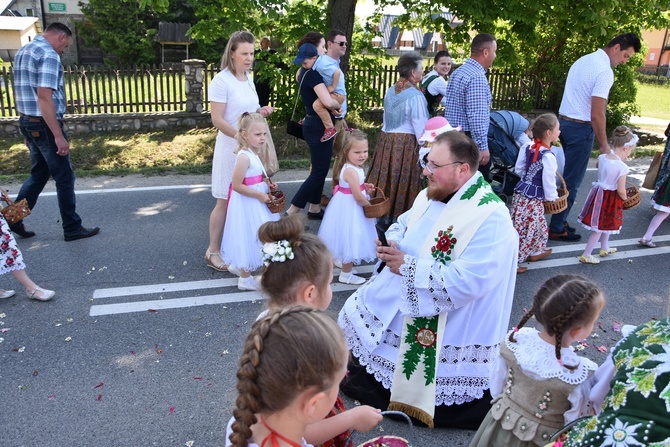 Procesja Bożego Ciała w Miętustwie