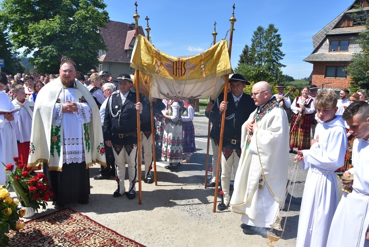 Procesja Bożego Ciała w Miętustwie