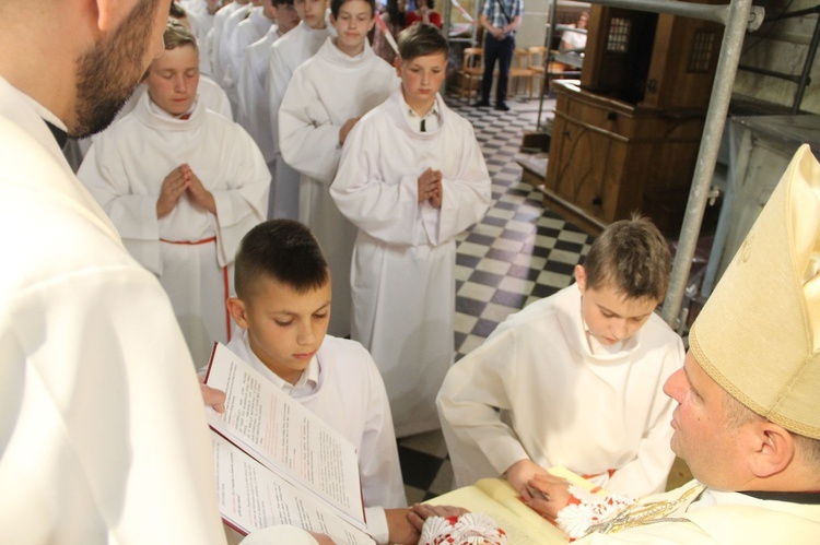 Ujanowice. Błogosławieństwo nowych lektorów