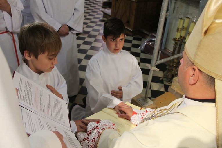 Ujanowice. Błogosławieństwo nowych lektorów