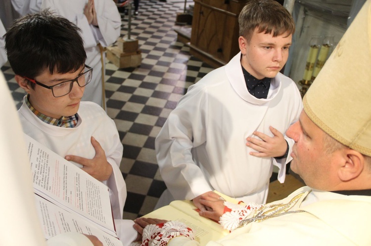 Ujanowice. Błogosławieństwo nowych lektorów