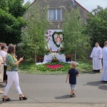 Procesja Bożego Ciała w Brzeziej Łące