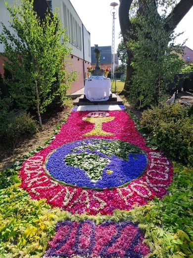 Procesja Bożego Ciała w Brzeziej Łące