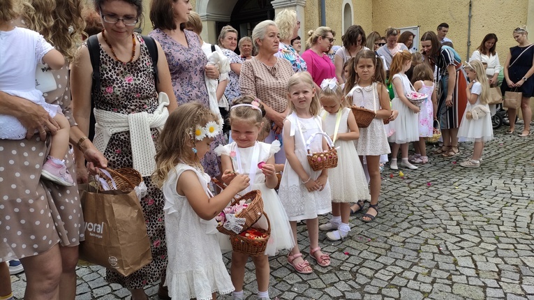 Procesja Bożego Ciała w Brzeziej Łące