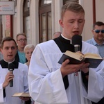 Procesja Bożego Ciała w centrum Radomia