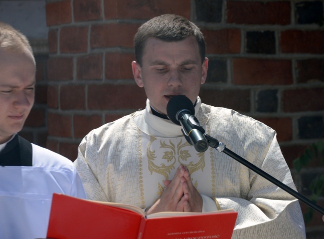 Procesja Bożego Ciała w centrum Radomia