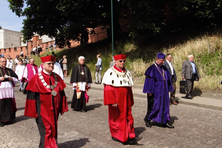 Procesja Bożego Ciała w Krakowie 2022