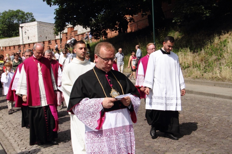 Procesja Bożego Ciała w Krakowie 2022