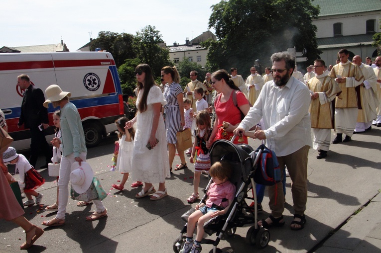 Procesja Bożego Ciała w Krakowie 2022