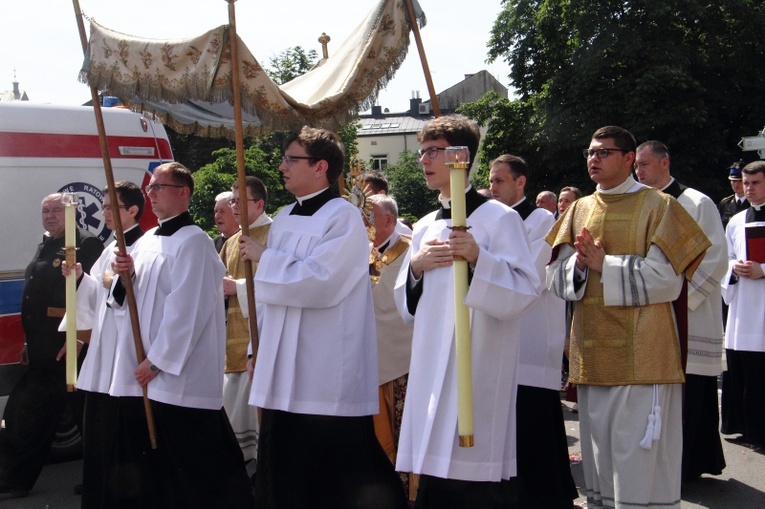 Procesja Bożego Ciała w Krakowie 2022