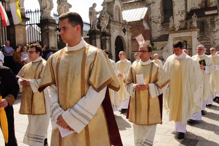 Procesja Bożego Ciała w Krakowie 2022