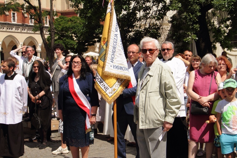 Procesja Bożego Ciała w Krakowie 2022