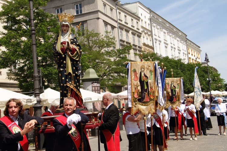 Procesja Bożego Ciała w Krakowie 2022