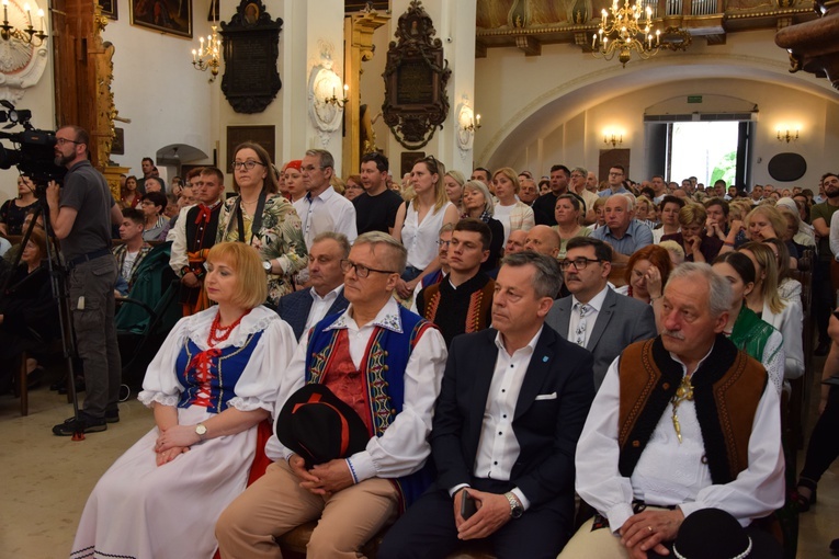 Boże Ciało w Łowiczu. Eucharystia.