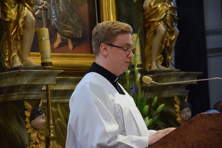 Boże Ciało w Łowiczu. Eucharystia.