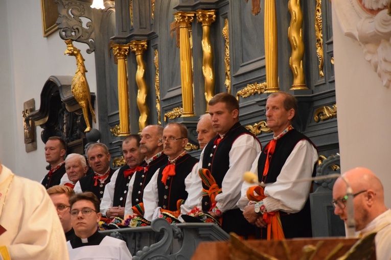 Boże Ciało w Łowiczu. Eucharystia.