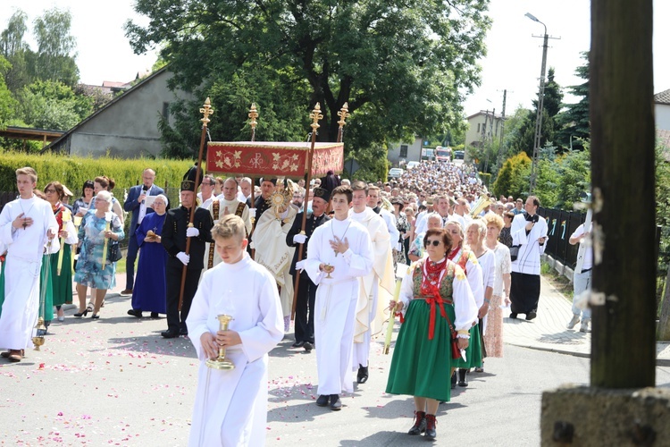 Wilamowicka procesja Bożego Ciała w Roku Jubileuszowym - 2022