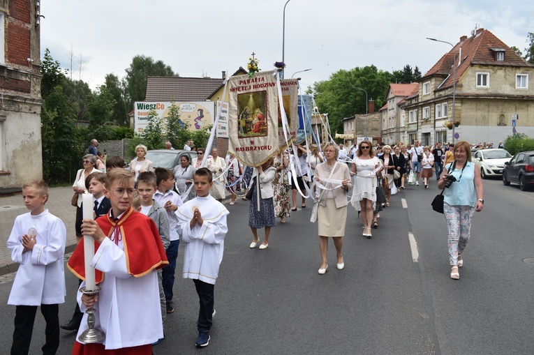 Boże Ciało u św. Jerzego i Matki Bożej Różańcowej w Wałbrzychu