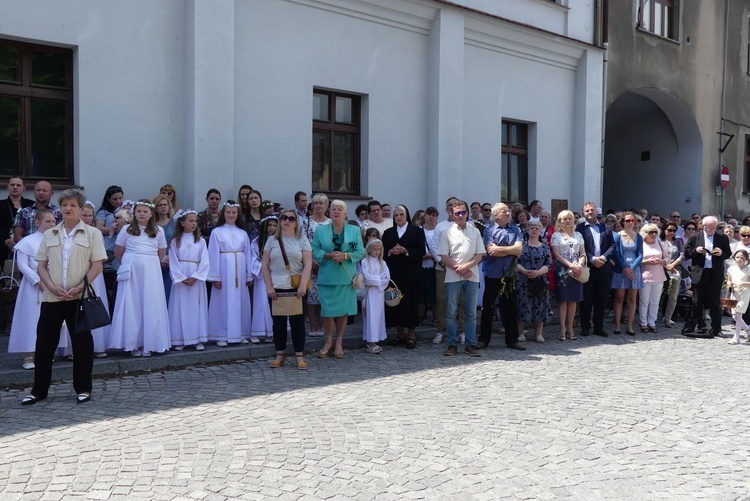 Procesja Bożego Ciała z katedry św. Mikołaja w Bielsku do Białej - 2022