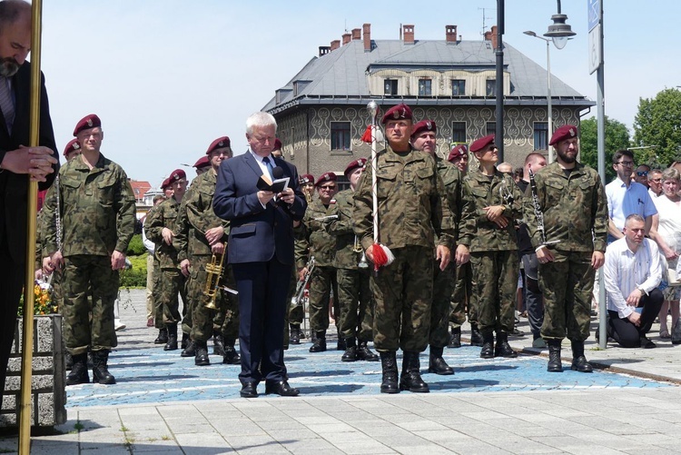 Procesja Bożego Ciała z katedry św. Mikołaja w Bielsku do Białej - 2022