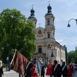 Procesja Bożego Ciała z katedry św. Mikołaja w Bielsku do Białej - 2022