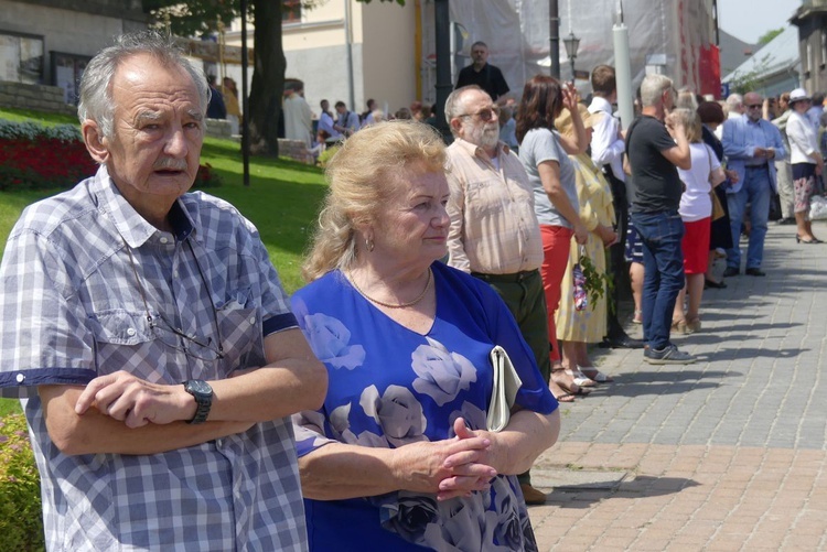 Procesja Bożego Ciała z katedry św. Mikołaja w Bielsku do Białej - 2022