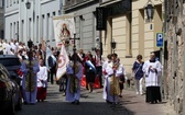 Procesja Bożego Ciała z katedry św. Mikołaja w Bielsku do Białej - 2022