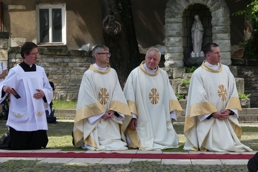 Procesja Bożego Ciała z katedry św. Mikołaja w Bielsku do Białej - 2022