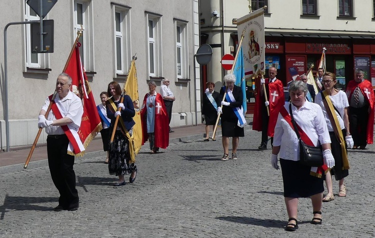 Procesja Bożego Ciała z katedry św. Mikołaja w Bielsku do Białej - 2022