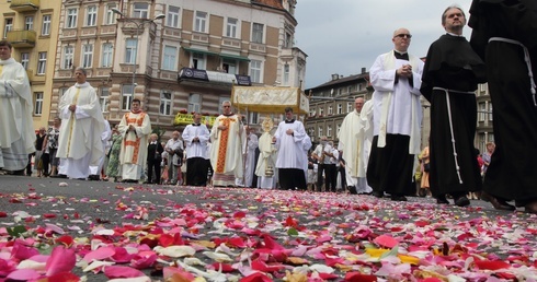 Centralna procesja Bożego Ciała