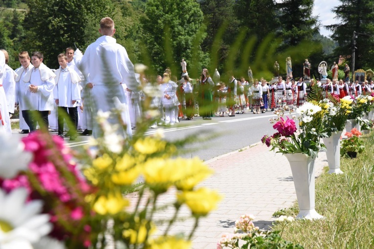 Boże Ciało w Ochotnicy Dolnej