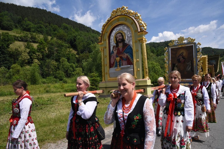 Boże Ciało w Ochotnicy Dolnej