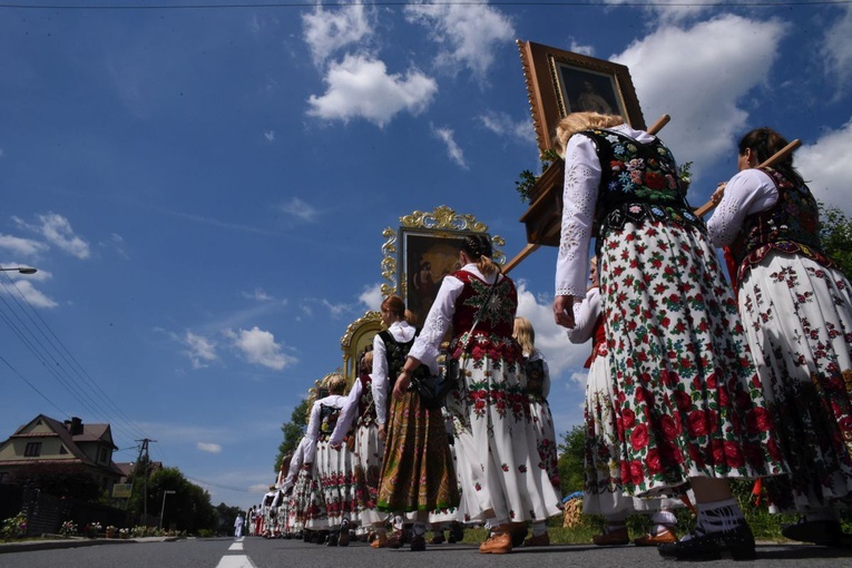 Boże Ciało w Ochotnicy Dolnej