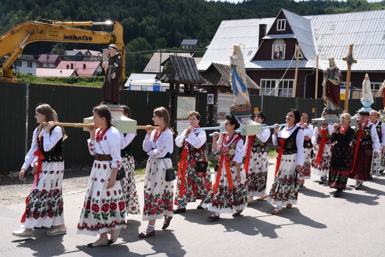 Boże Ciało w Ochotnicy Dolnej