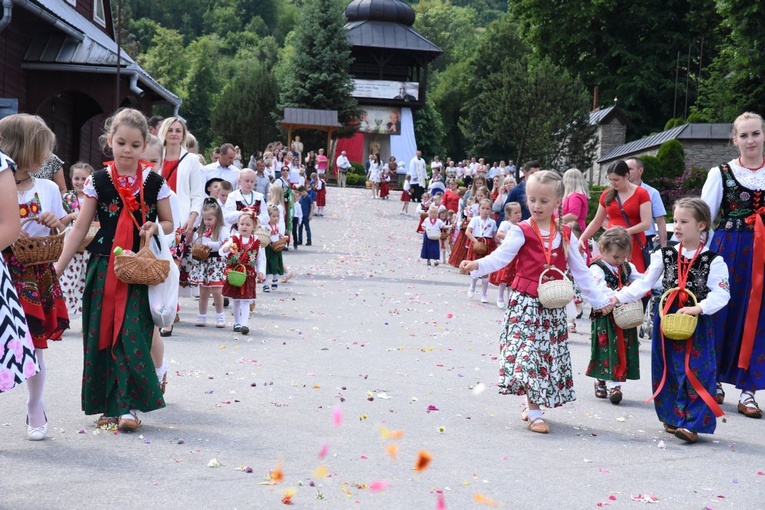 Boże Ciało w Ochotnicy Dolnej
