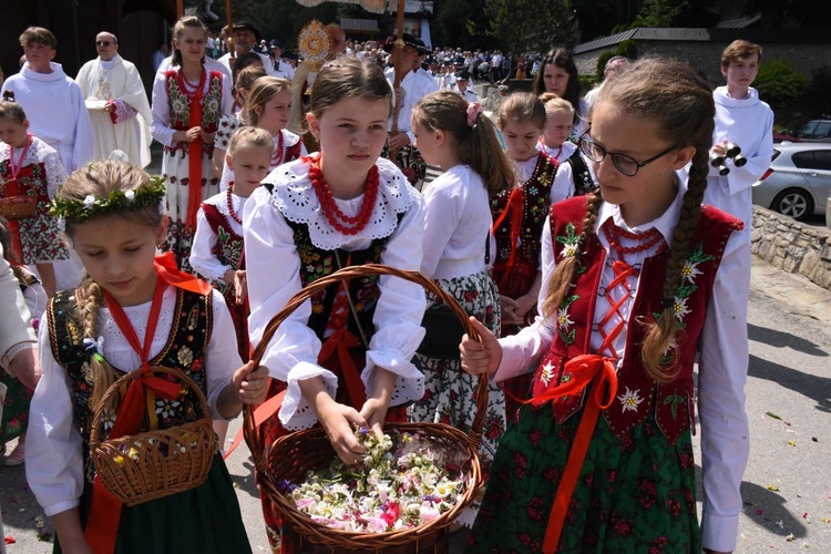 Boże Ciało w Ochotnicy Dolnej