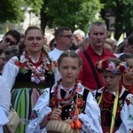 Boże Ciało w Łowiczu. Procesja.