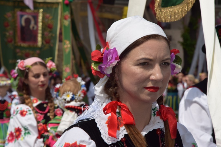 Boże Ciało w Łowiczu. Procesja.