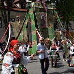 Boże Ciało w Łowiczu. Procesja.