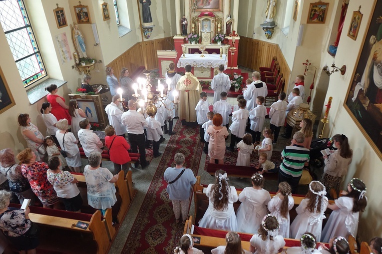 Boże Ciało u św. Barbary w Walimiu