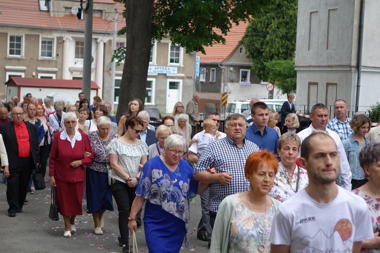 Boże Ciało u św. Barbary w Walimiu