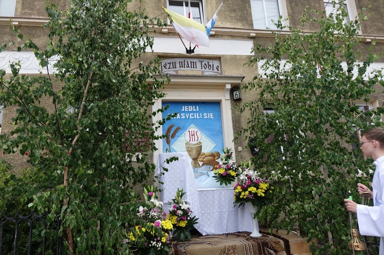 Boże Ciało u św. Barbary w Walimiu