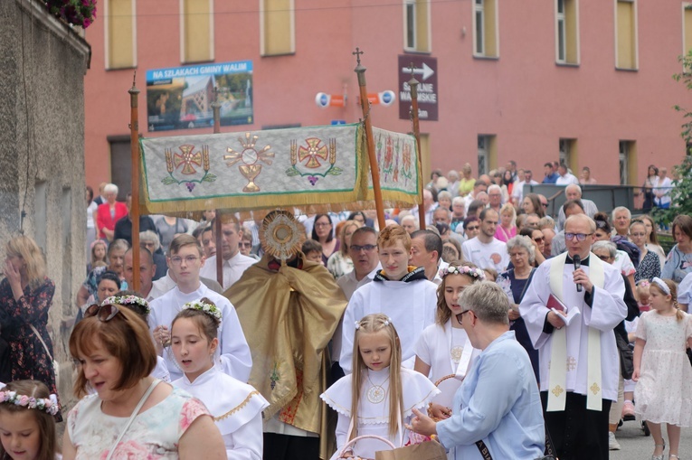 Boże Ciało u św. Barbary w Walimiu
