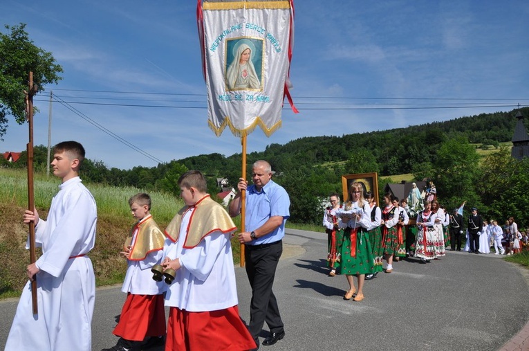 Procesja Bożego Ciała w Glisnem 2022