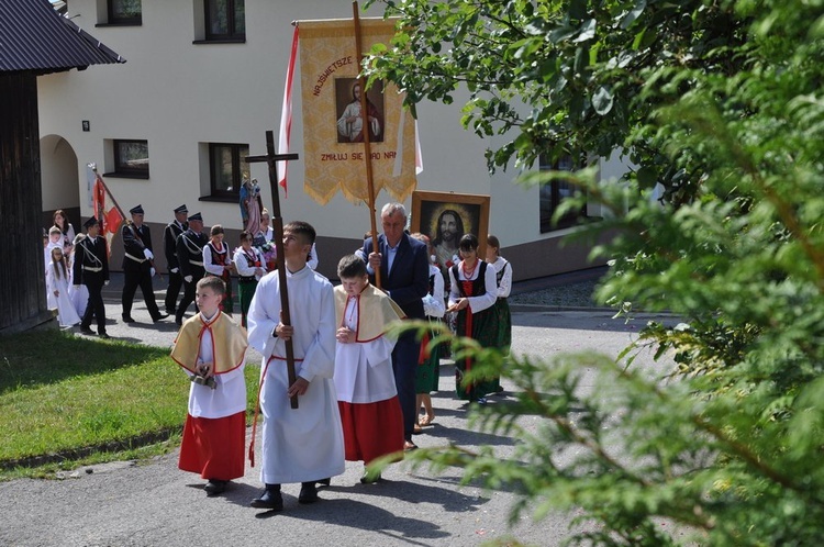 Procesja Bożego Ciała w Glisnem 2022