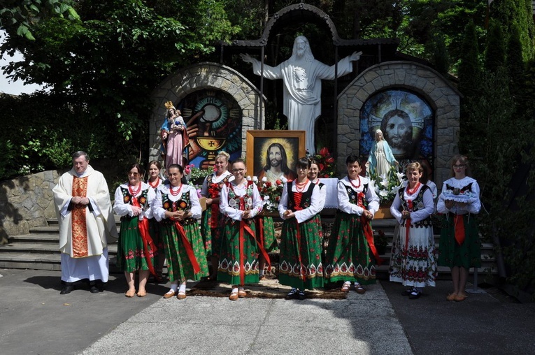 Procesja Bożego Ciała w Glisnem 2022