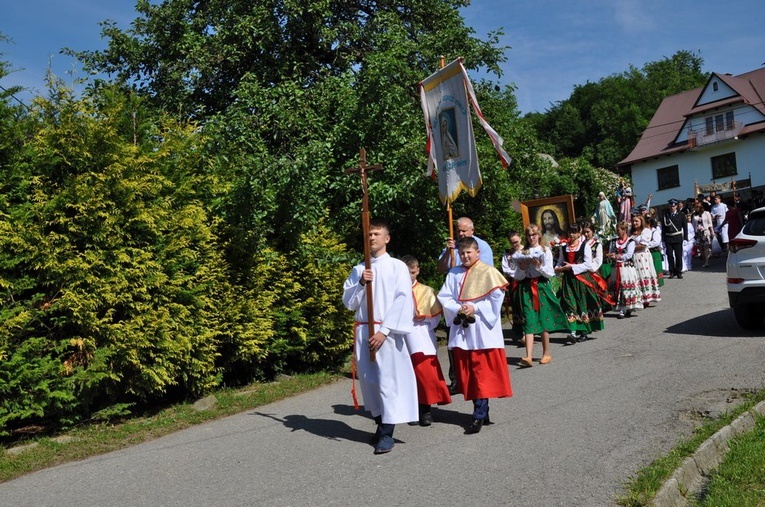 Procesja Bożego Ciała w Glisnem 2022
