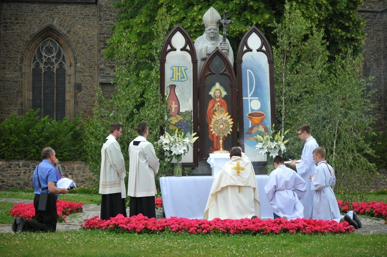 Boże Ciało u Piotra i Pawła w Strzegomiu